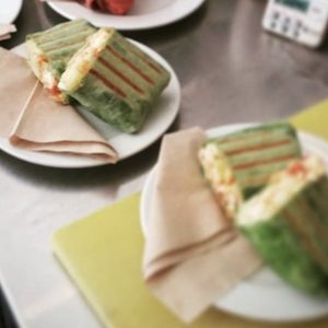 Egg Wrap Burrito