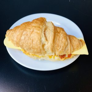 Vegan Cheese Croissant with Sundried Tomato Pesto