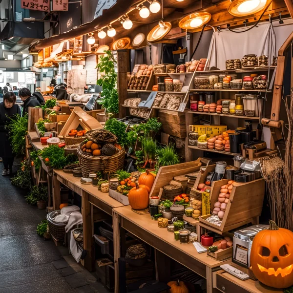 A Halloween themed night market hits Canada Place next month